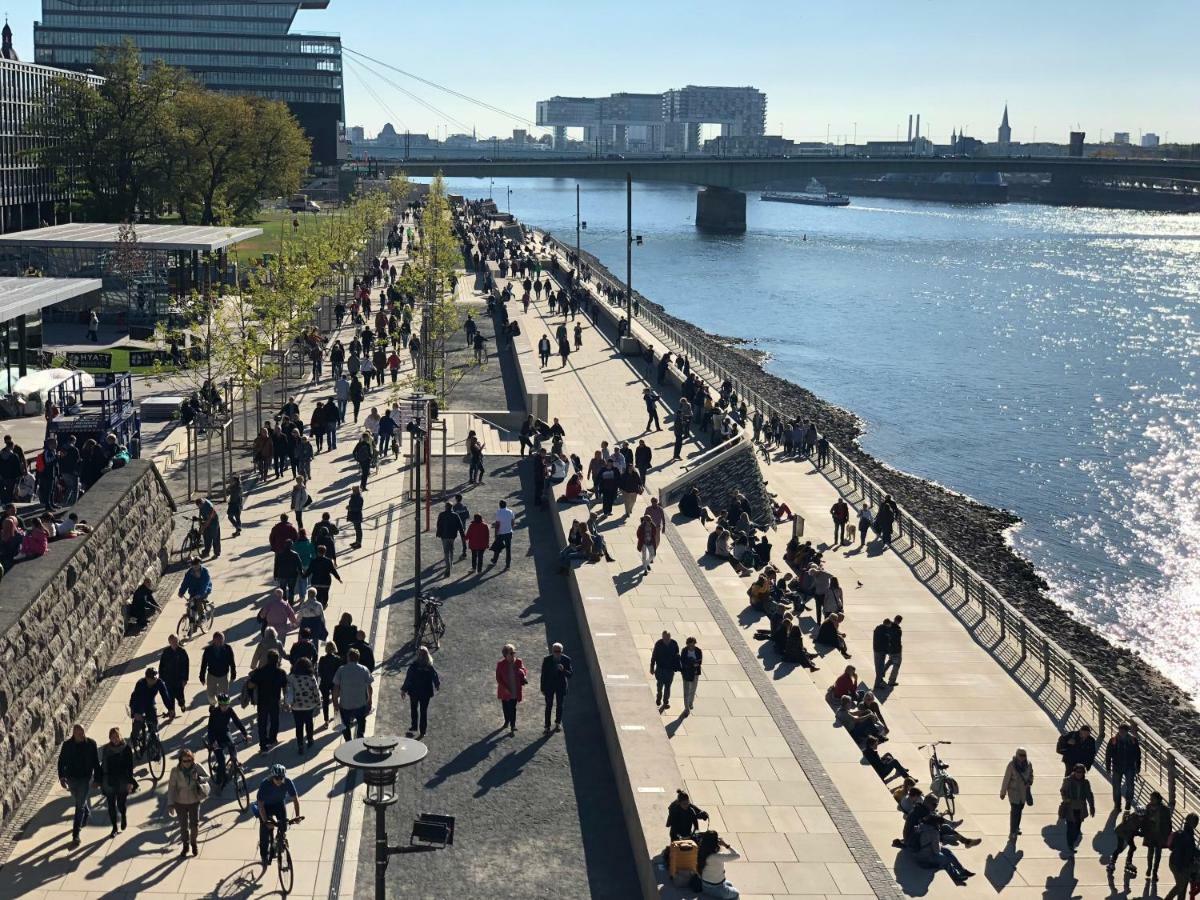 City Luxus Appartement Naehe Koeln Messe - Lanxess Arena Exteriör bild